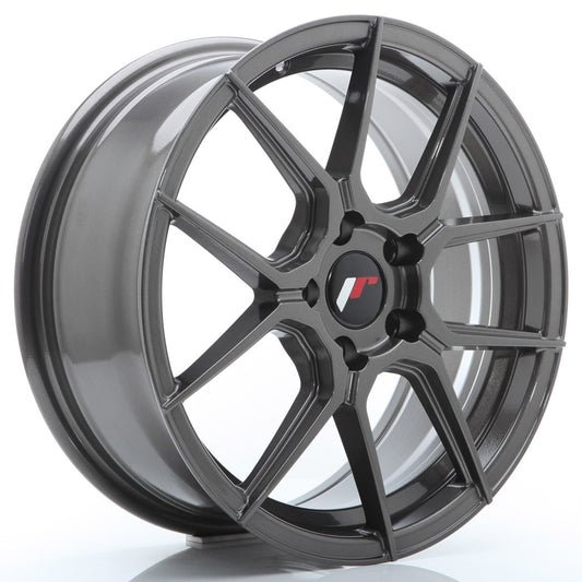 Llanta Japan Racing JR30 17x7 ET35 5x120 Hyper Gray
