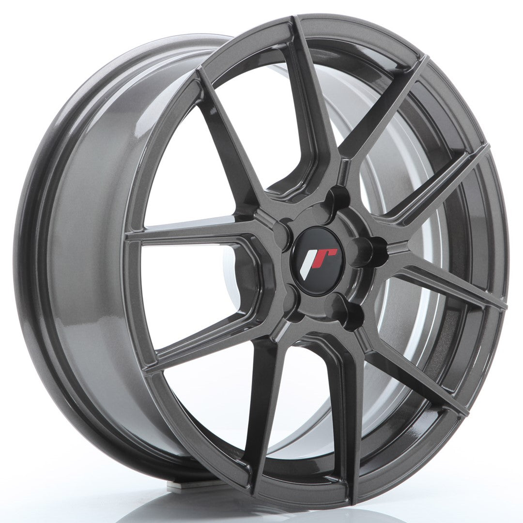 Llanta Japan Racing JR30 17x7 ET20-40 5H BLANK Hyper Gray