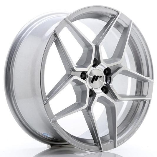 Llanta Japan Racing JR34 18x8 ET35 5x120 Silver Machined Face