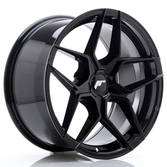 Llanta Japan Racing JR34 18x9 ET20-42 5H BLANK Gloss Black