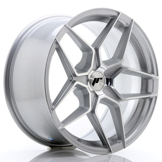 Llanta Japan Racing JR34 18x9 ET20-42 5H BLANK Silver Machined Face