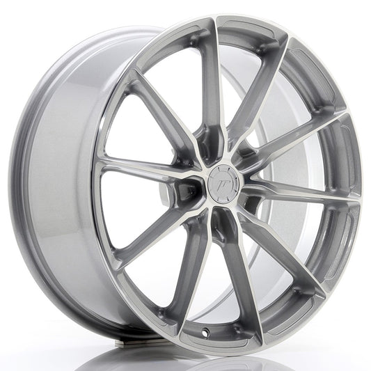 Llanta Japan Racing JR37 19x8,5 ET35 5x112 Silver Machined