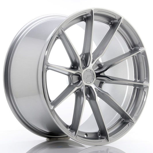 Llanta Japan Racing JR37 20x10,5 ET20-40 5H BLANK Silver Machined Face
