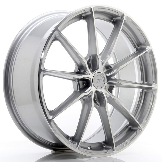 Llanta Japan Racing JR37 20x8,5 ET35 5x120 Silver Machined