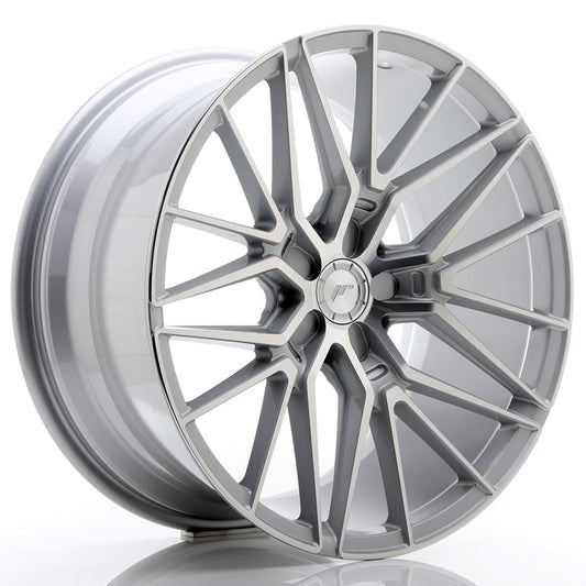 Llanta Japan Racing JR38 20x10 ET20-45 5H BLANK Silver Machined Face