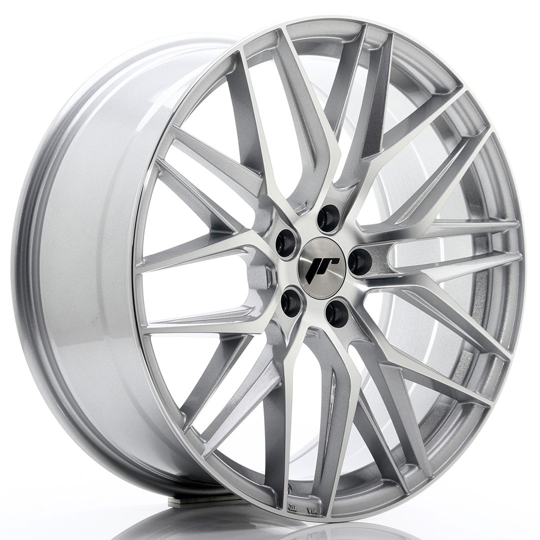 Llanta Japan Racing JR28 20x8,5 ET35 5x120 Silver Machined Face