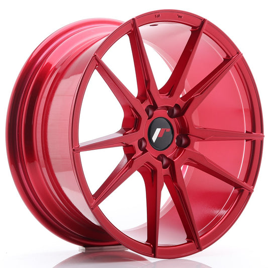 Llanta Japan Racing JR21 18x8,5 ET40 5x114,3 Platinum Red