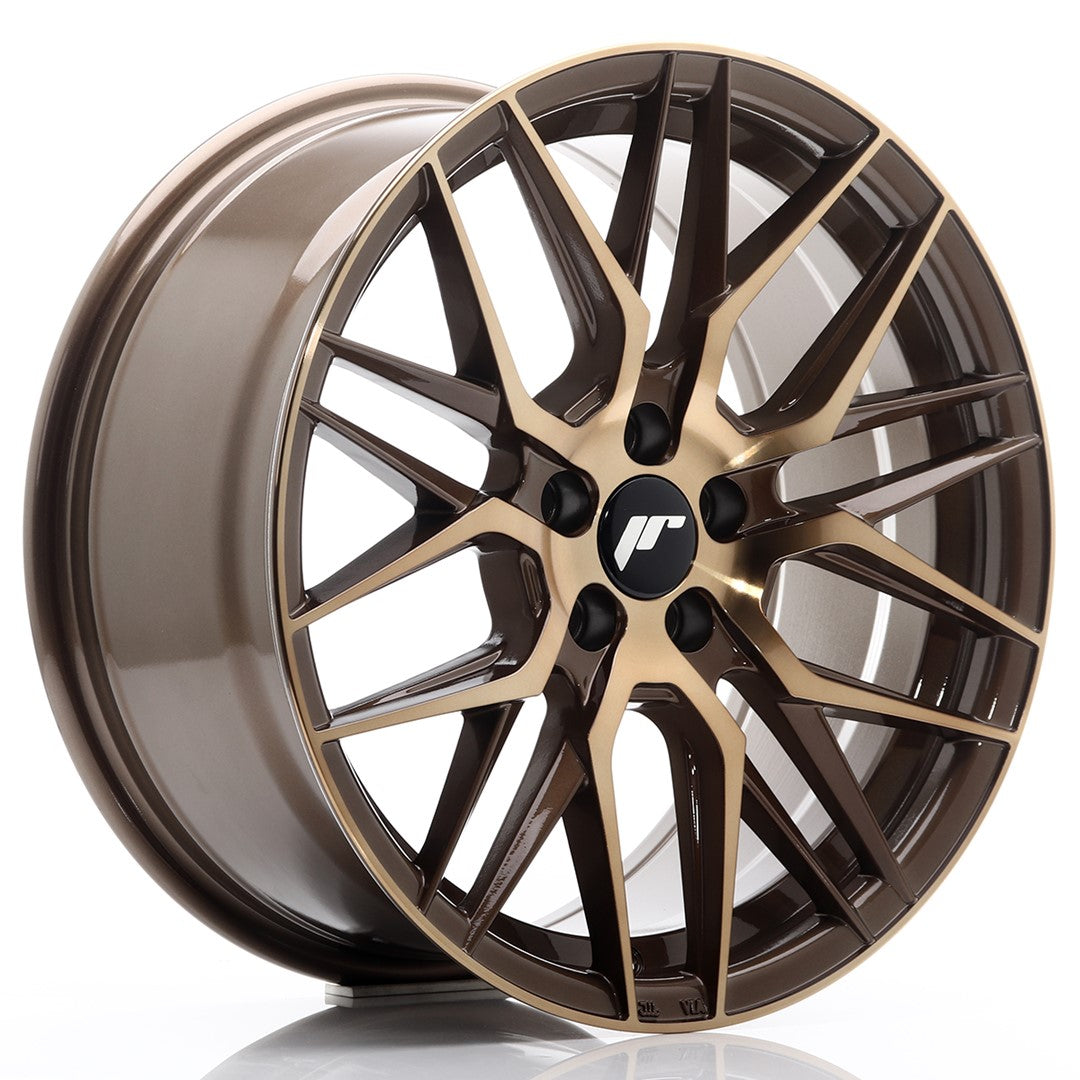 Llanta Japan Racing JR28 17x8 ET35 5x100 Platinum Bronze