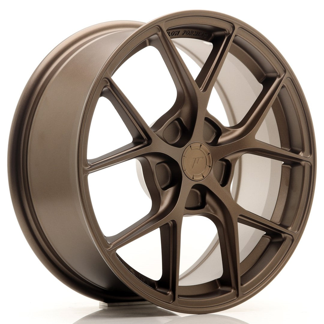 Llanta Japan Racing SL01 17x7 ET20-40 5H BLANK Matt Bronze