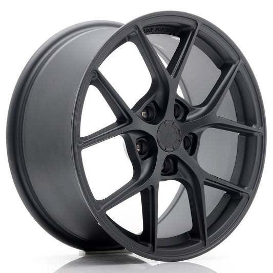 Llanta Japan Racing SL01 17x8 ET40 5x112 Matt Gun Metal