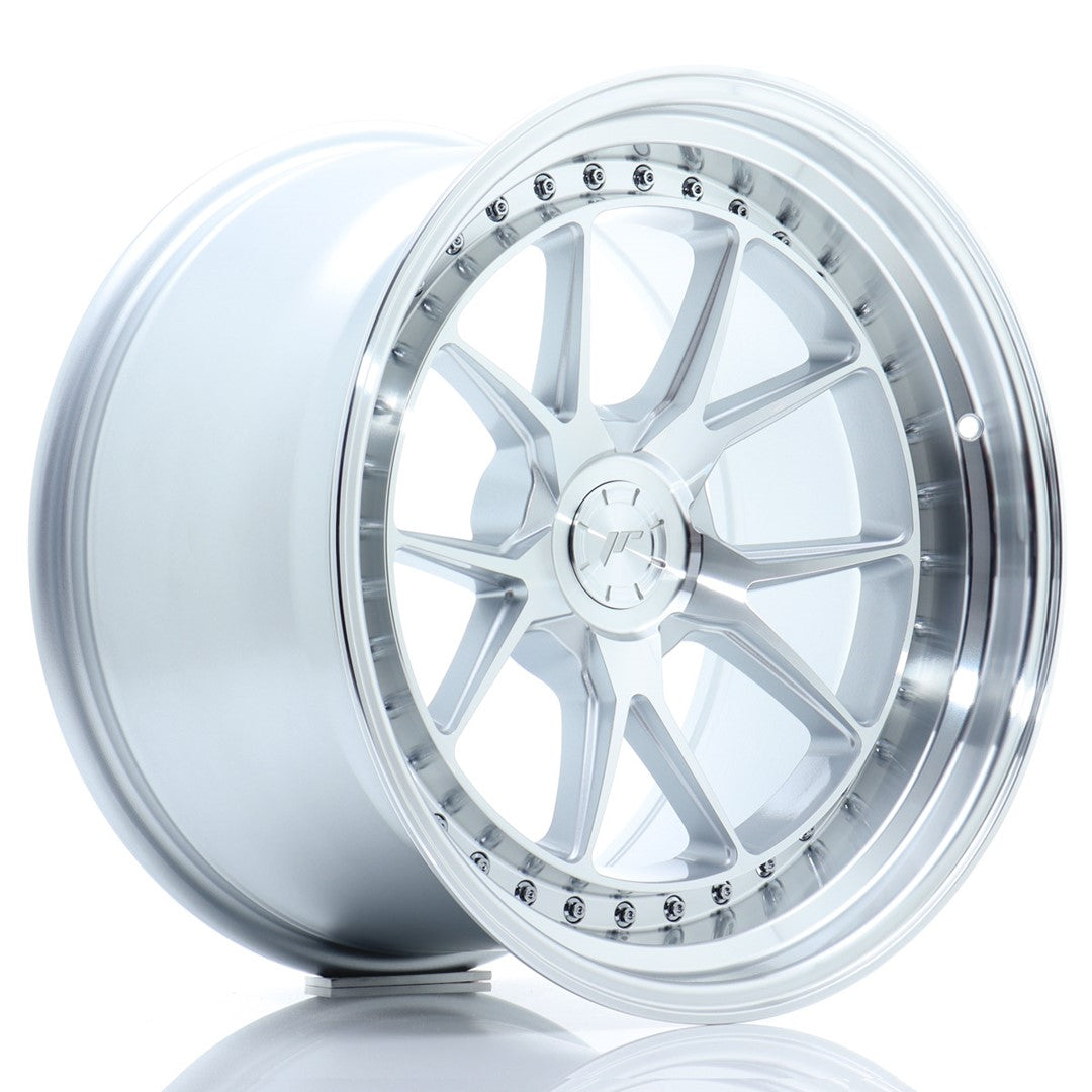Llanta Japan Racing JR39 18x10,5 ET15-22 5H BLANK Silver Machined Face