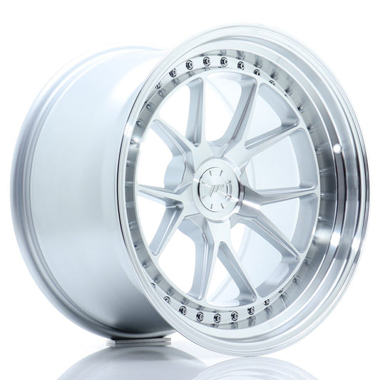 Llanta Japan Racing JR39 18x10,5 ET15-22 5H BLANK Silver Machined Face