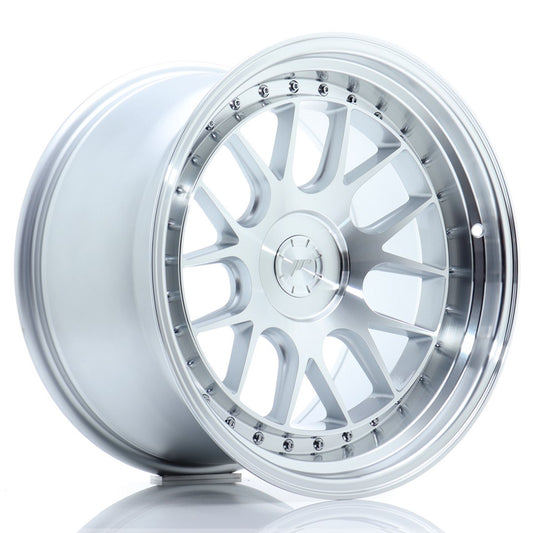 Llanta Japan Racing JR40 18x10,5 ET15-22 5H BLANK Silver Machined Face