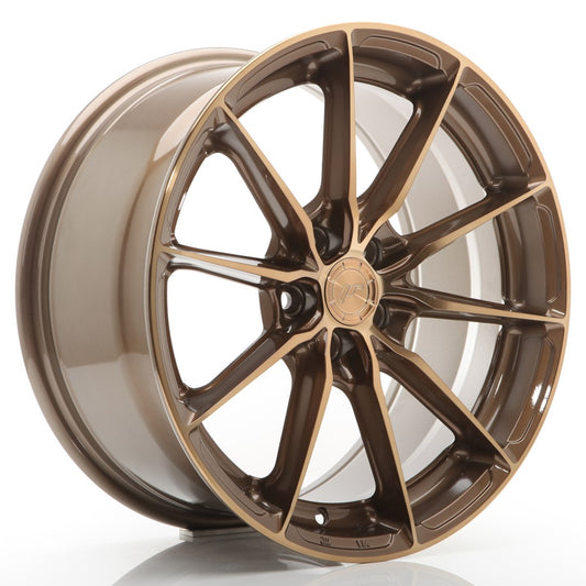 Llanta Japan Racing JR37 17x8 ET20-40 5H BLANK Platinum Bronze