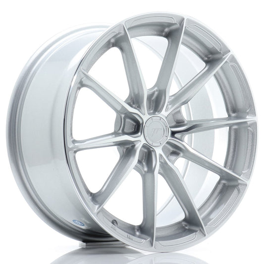Llanta Japan Racing JR37 17x8 ET20-40 5H BLANK Silver Machined Face