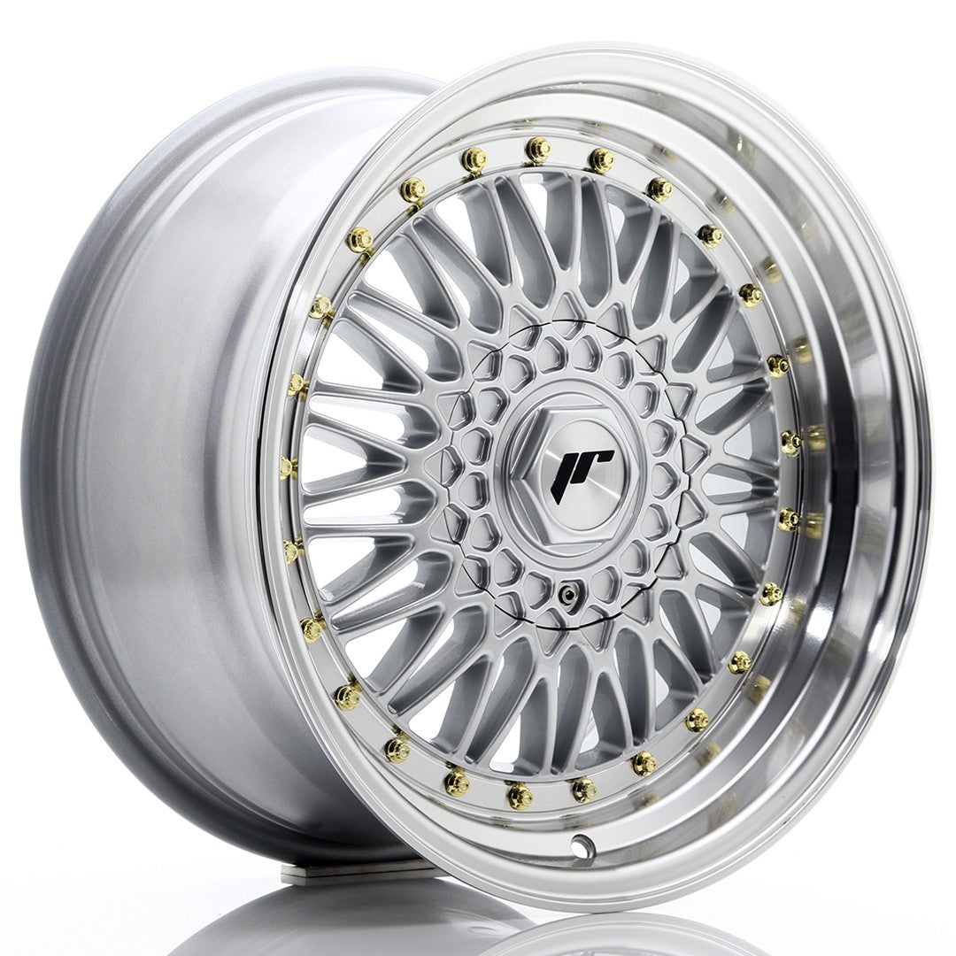 Llanta Japan Racing JR9 17x8,5 ET35 4x100/108 Silver w/ Machined Lip