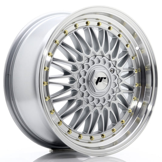 Llanta Japan Racing JR9 18x8 ET35 5x112/120 Silver w/ Machined Lip
