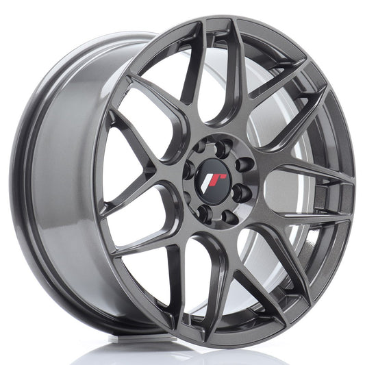 Llanta Japan Racing JR18 17x8 ET35 5x108/112 Hyper Gray