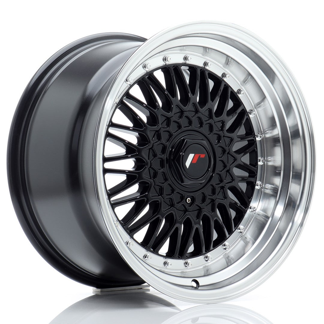 Llanta Japan Racing JR9 17x10 ET20 5x112/120 Gloss Black w/ Machined Lip