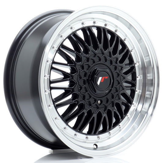 Llanta Japan Racing JR9 17x7,5 ET20 4x100/108 Gloss Black w/ Machined Lip