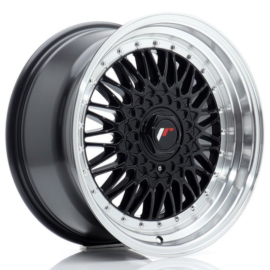 Llanta Japan Racing JR9 17x8,5 ET20 5x112/120 Gloss Black w/ Machined Lip