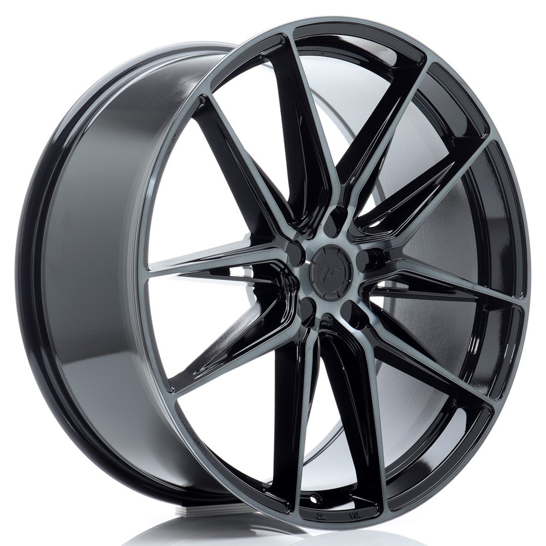 Llanta Japan Racing JR44 22x9 ET15-35 5H BLANK Black Machined w/ Tinted Face