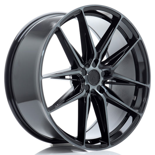 Llanta Japan Racing JR44 22x10 ET20-46 5H BLANK Black Machined w/ Tinted Face