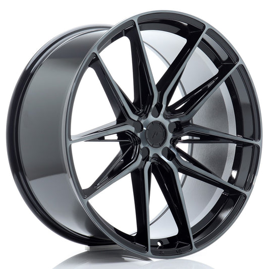 Llanta Japan Racing JR44 22x11 ET15-45 5H BLANK Black Machined w/ Tinted Face