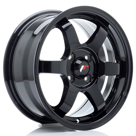 Llanta Japan Racing JR3 15x7 ET40 4x100 Gloss Black