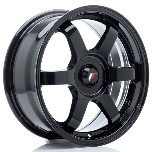 Llanta Japan Racing JR3 16x7 ET25-40 BLANK Gloss Black