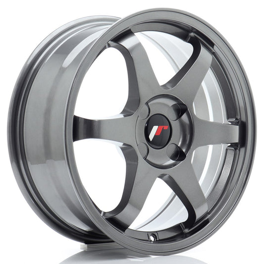 Llanta Japan Racing JR3 17x7 ET20-42 4H BLANK Gun Metal