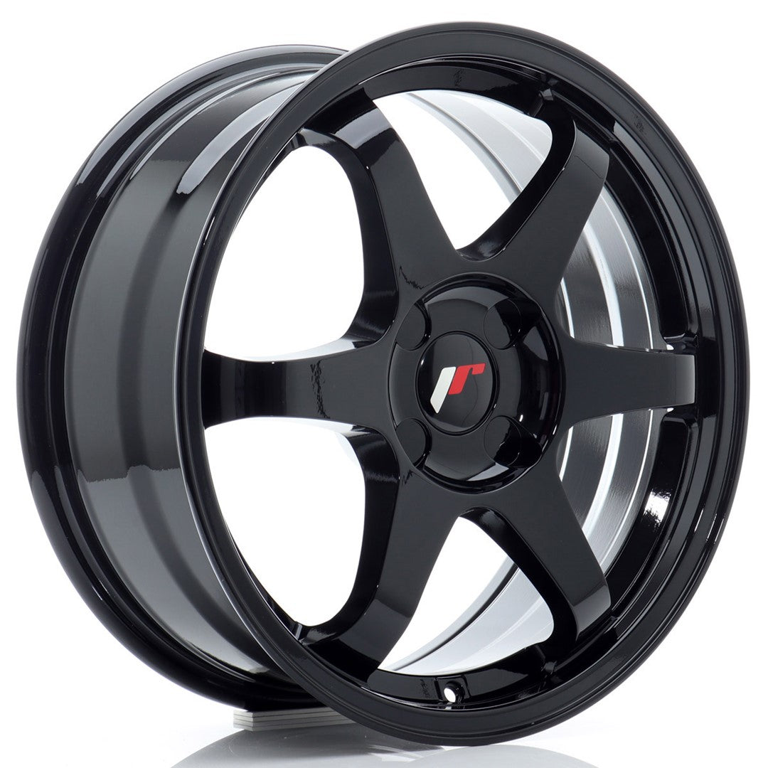 Llanta Japan Racing JR3 17x7 ET20-42 4H BLANK Gloss Black