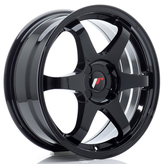 Llanta Japan Racing JR3 17x7 ET20-42 4H BLANK Gloss Black