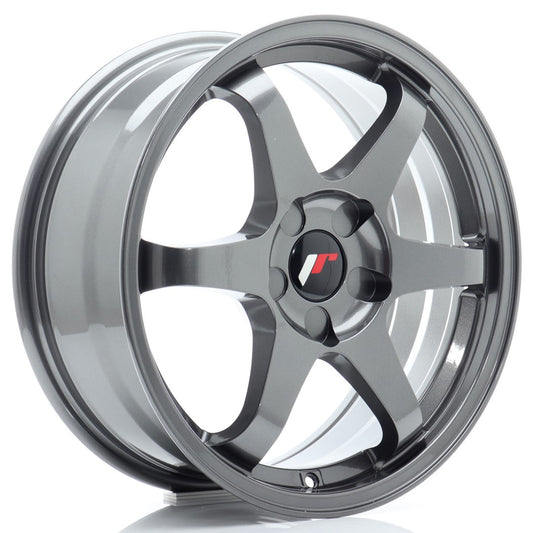 Llanta Japan Racing JR3 17x7 ET20-42 5H BLANK Gun Metal