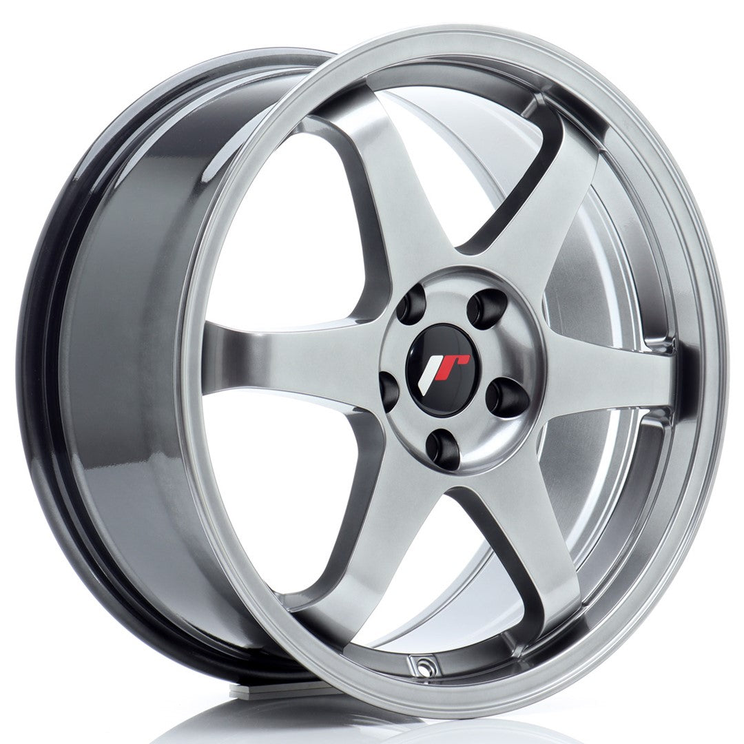 Llanta Japan Racing JR3 18x8 ET40 5x100 Hyper Black