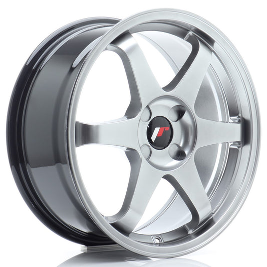 Llanta Japan Racing JR3 18x8 ET20-45 4H BLANK Hyper Black