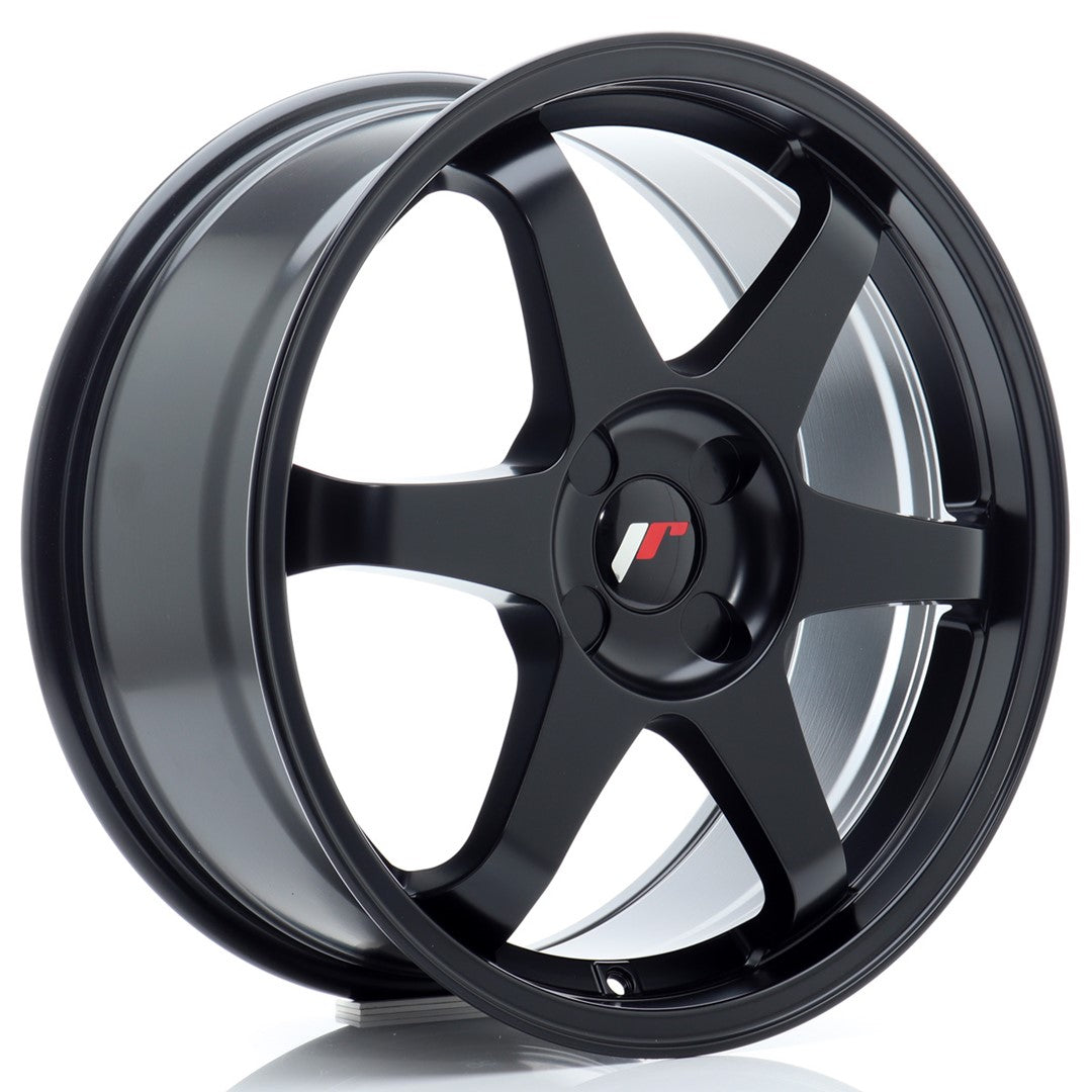 Llanta Japan Racing JR3 18x8 ET20-45 4H BLANK Matt Black