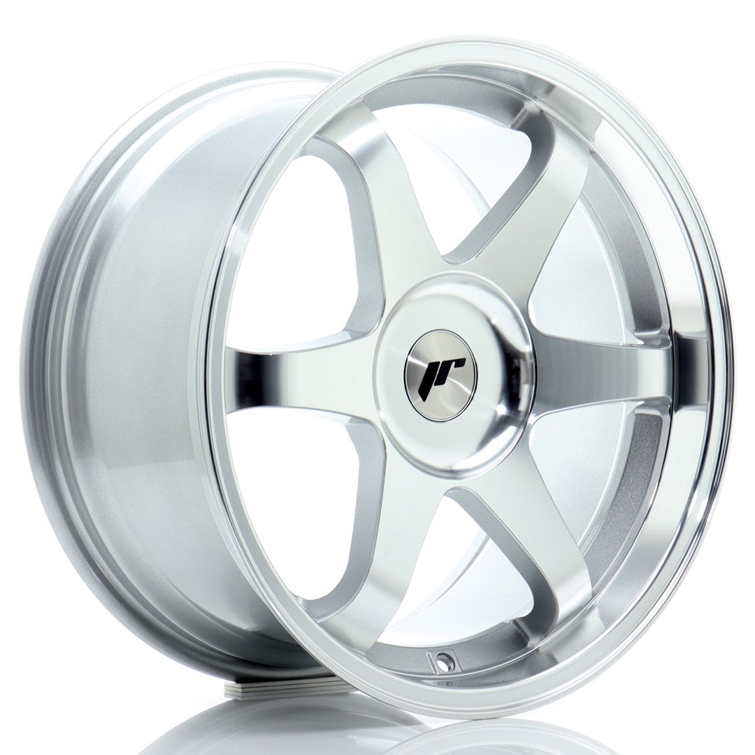 Llanta Japan Racing JR3 18x9 ET15-40 BLANK Silver Machined Face