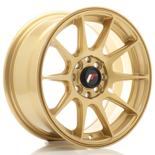 Llanta Japan Racing JR11 15x7 ET30 4x100/108 Gold