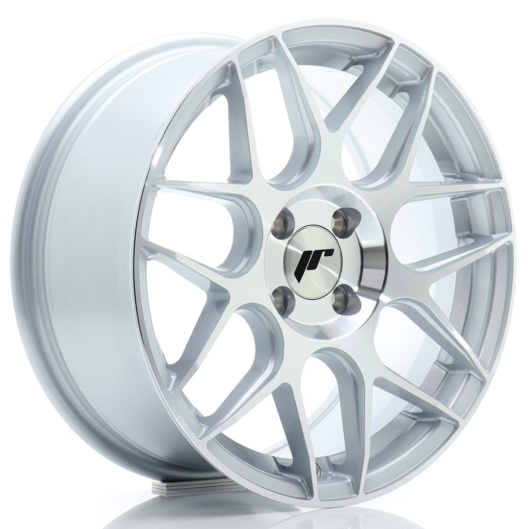 Llanta Japan Racing JR18 16x7 ET25 4x108 Silver Machined Face