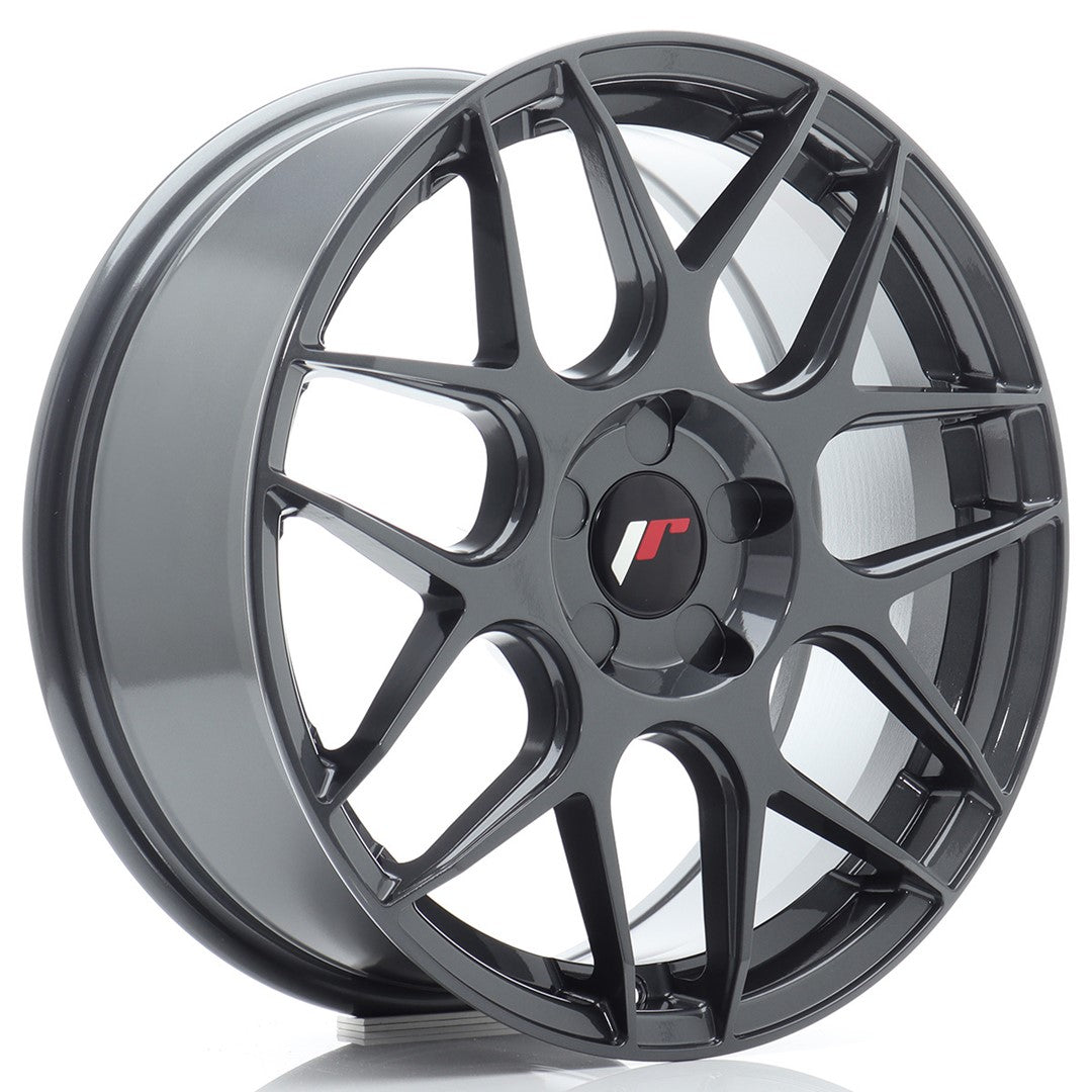 Llanta Japan Racing JR18 17x7 ET20-40 5H BLANK Hyper Gray