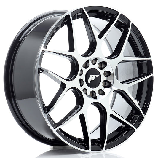 Llanta Japan Racing JR18 18x7,5 ET40 5x112/114 Black Machined Face