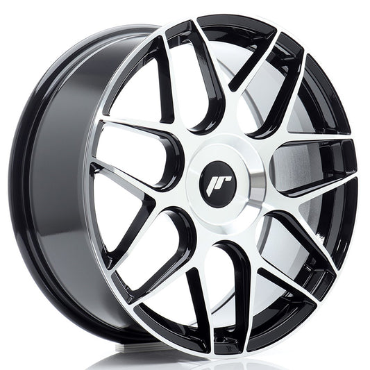 Llanta Japan Racing JR18 18x7,5 ET20-40 BLANK Black Machined Face