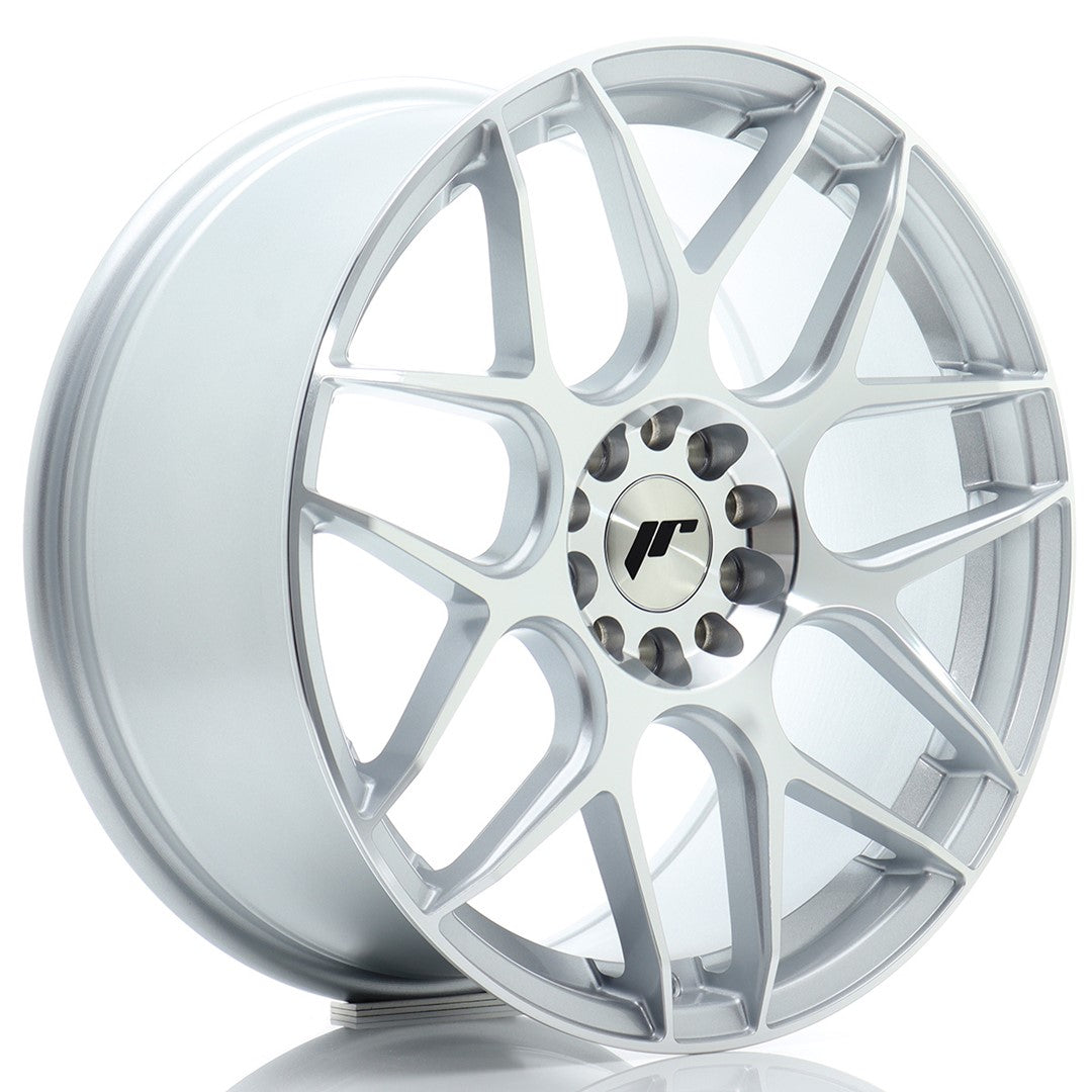 Llanta Japan Racing JR18 18x8,5 ET35 5x100/120 Silver Machined Face