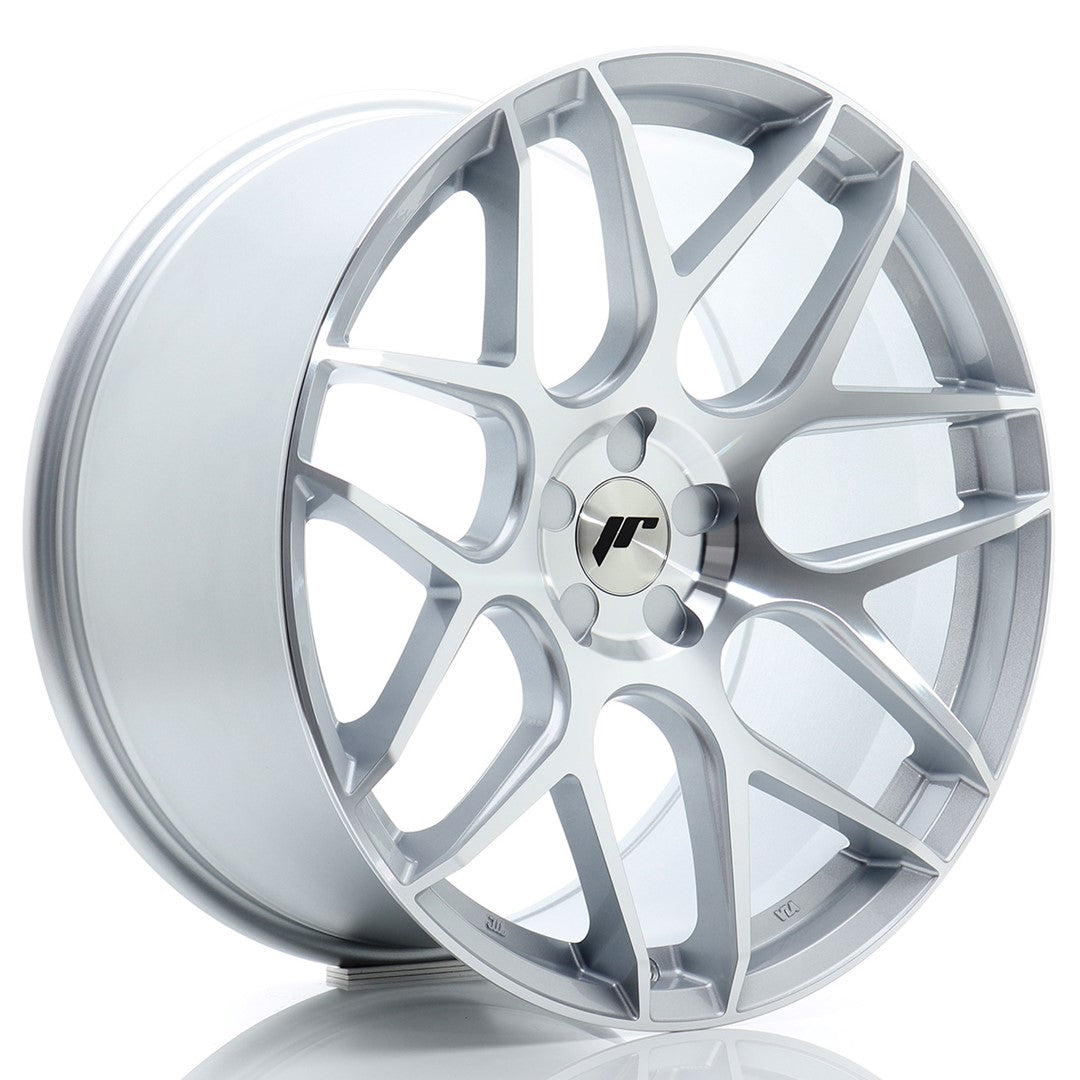 Llanta Japan Racing JR18 20x10 ET20-40 5H BLANK Silver Machined Face