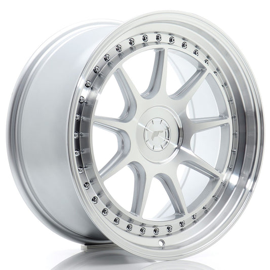 Llanta Japan Racing JR47 18x8,5 ET15-35 5H BLANK Silver Machined Face