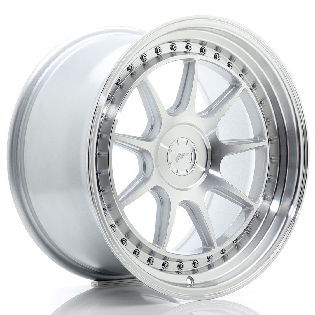 Llanta Japan Racing JR47 18x9,5 ET15-35 5H BLANK Silver Machined Face