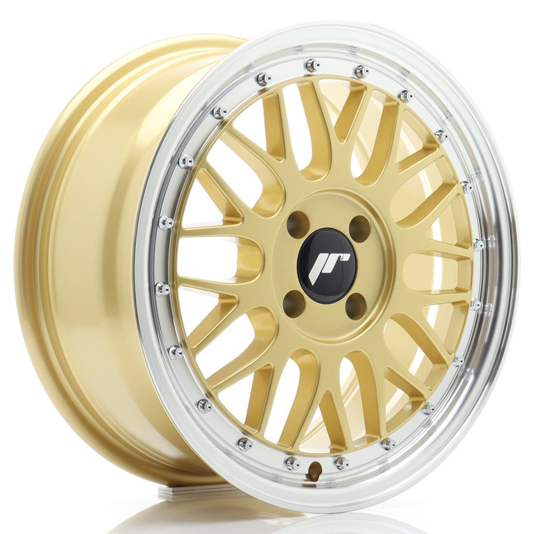 Llanta Japan Racing JR23 16x7 ET20 4x100 Gold w/ Machined Lip