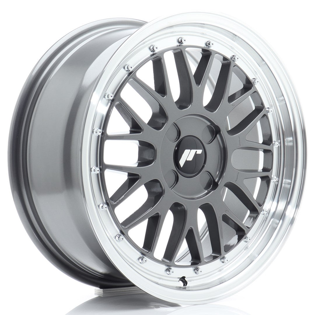 Llanta Japan Racing JR23 17x7,5 ET20-40 4H BLANK Hyper Gray w/ Machined Lip