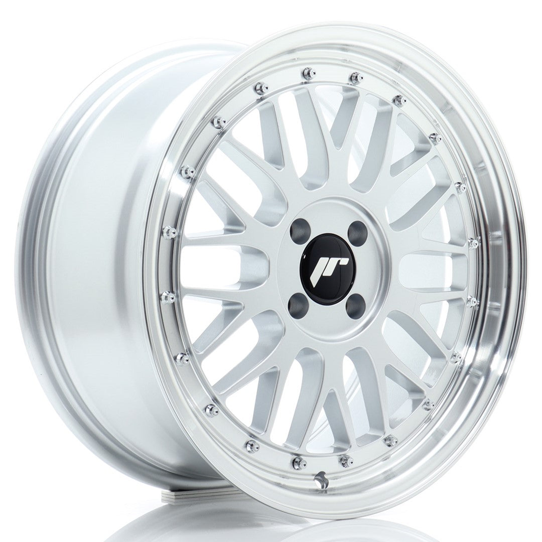 Llanta Japan Racing JR23 17x8 ET35 4x100 Hyper Silver w/ Machined Lip